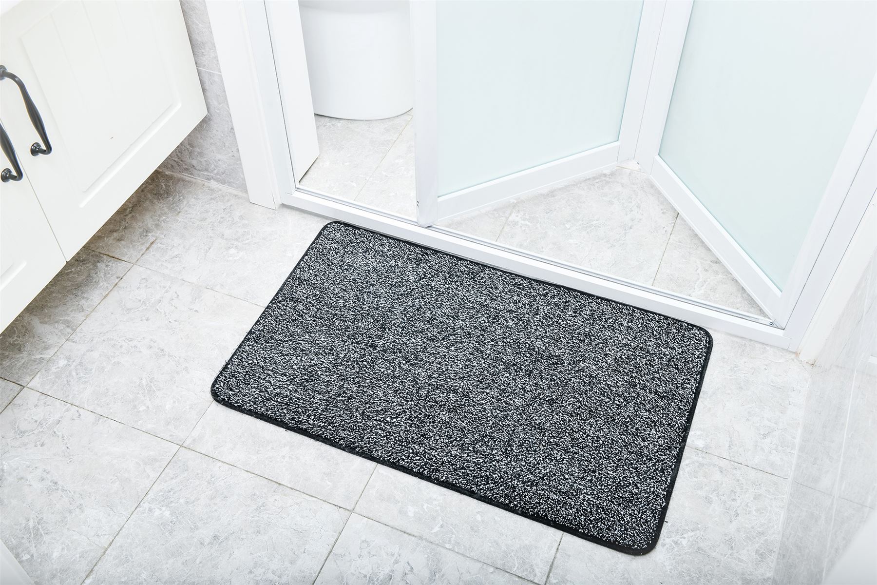 Vinsani Magic Clean Step Mat NonSlip Machine Washable Door mat Carpet