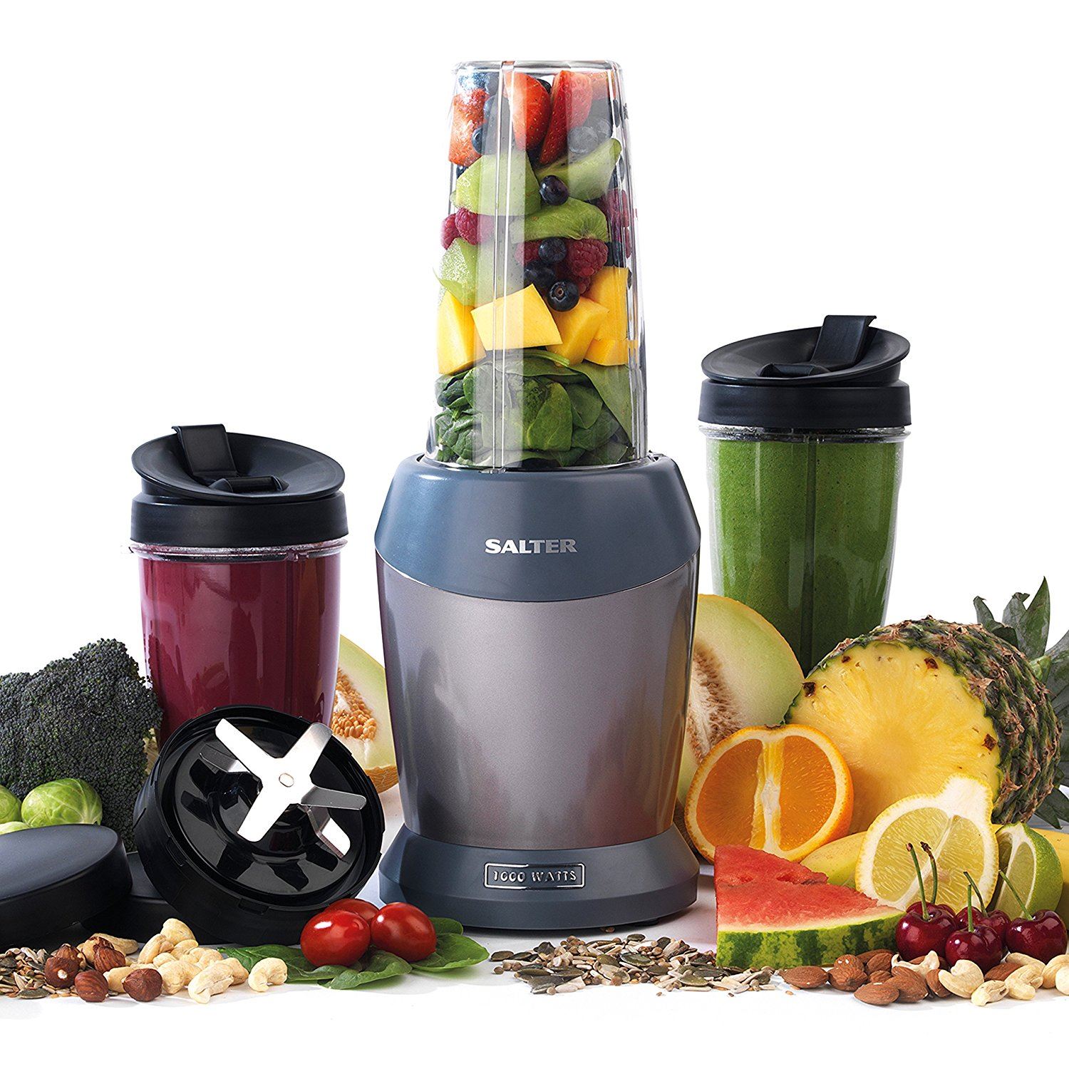 Salter Nutri ProSuper Table Top Charged Multipurpose Extractor Blender