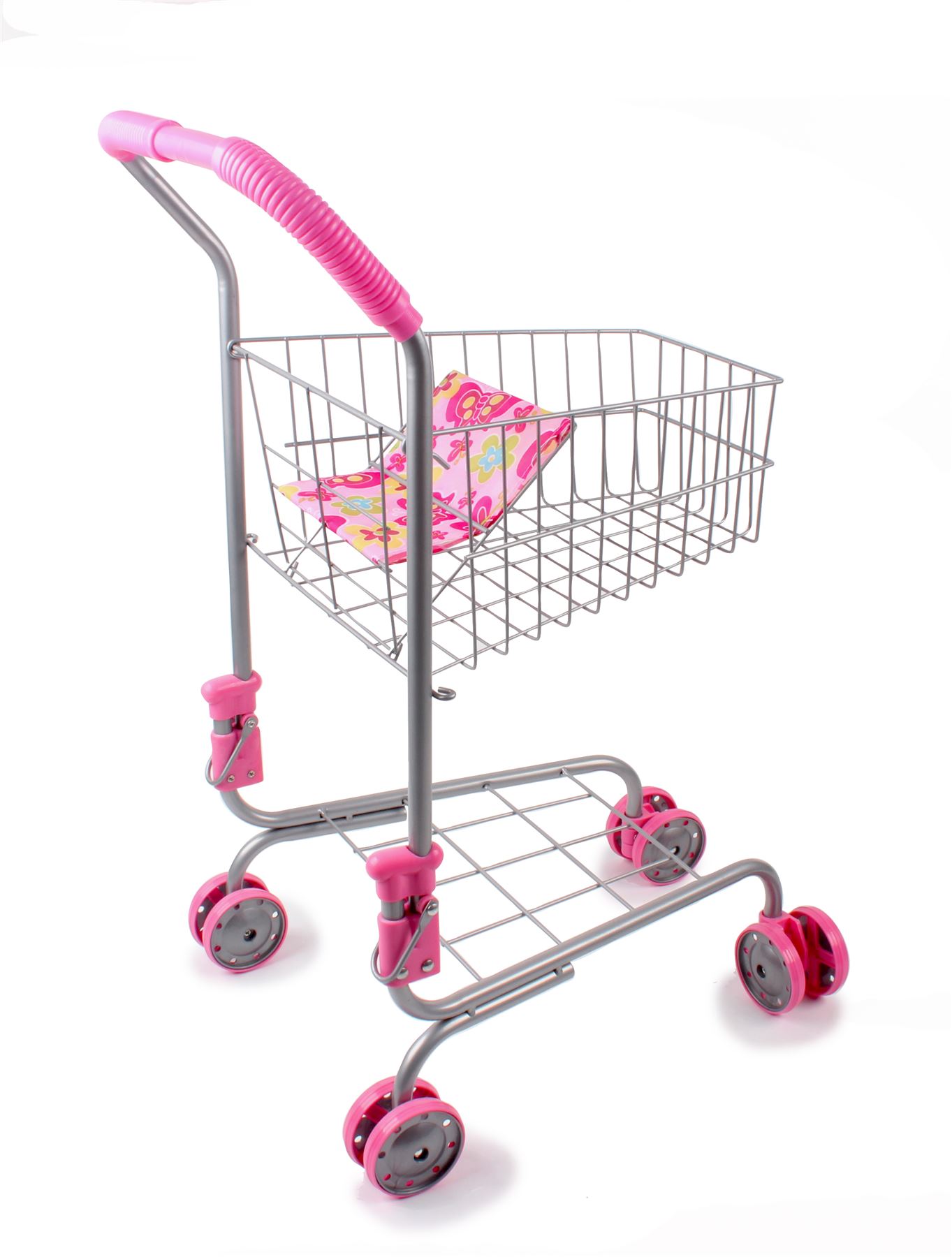 metal toy shopping trolley