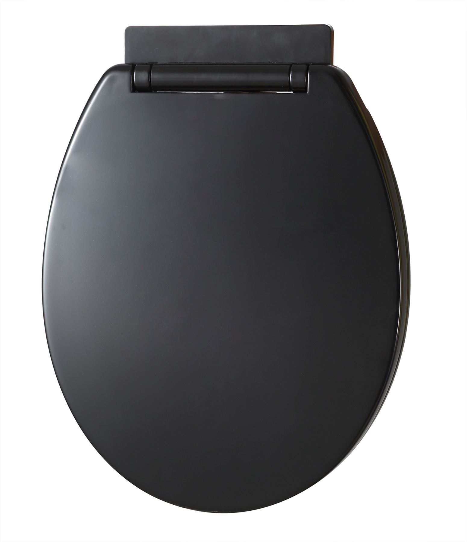 Vinsani Soft Close White Black Aqua WC Bathroom Toilet Seat eBay