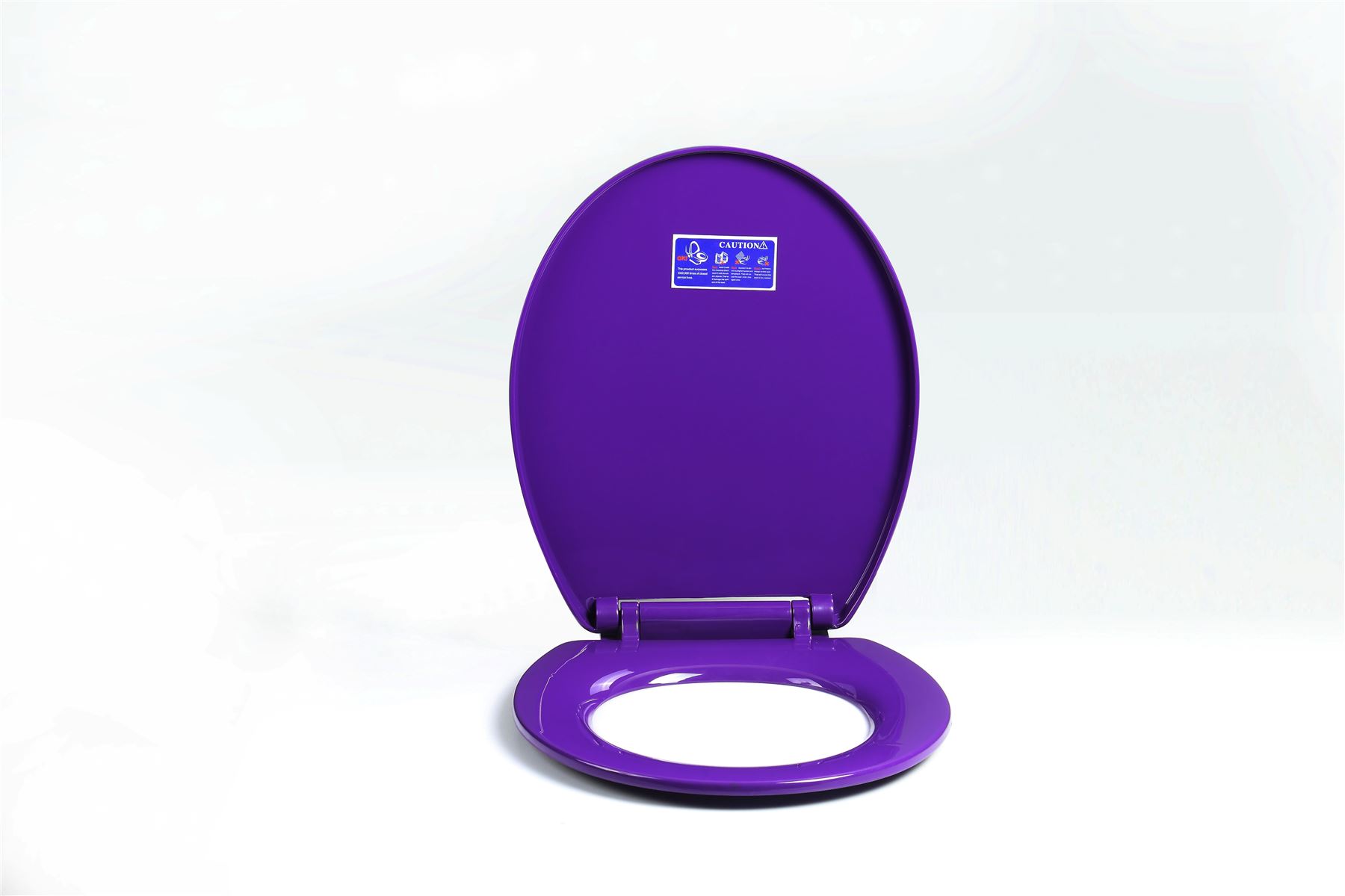 Vinsani Soft Close White Black Aqua WC Bathroom Toilet Seat eBay