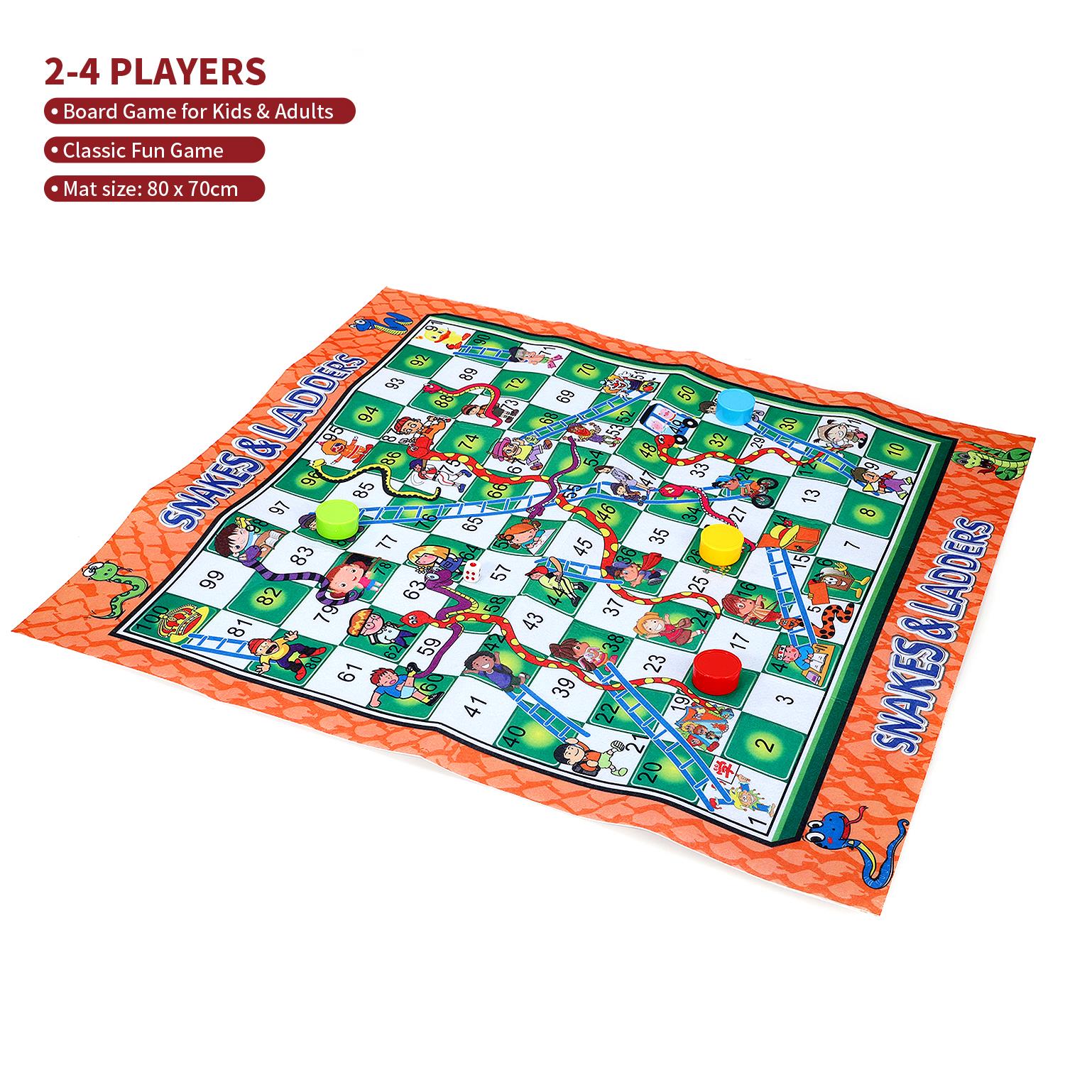 SOKA Giant Board Game Set Classic Entertainment Playmat Board Games for