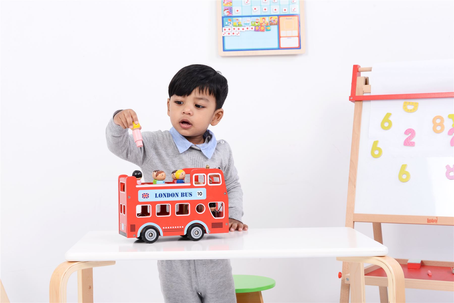 lelin double decker bus