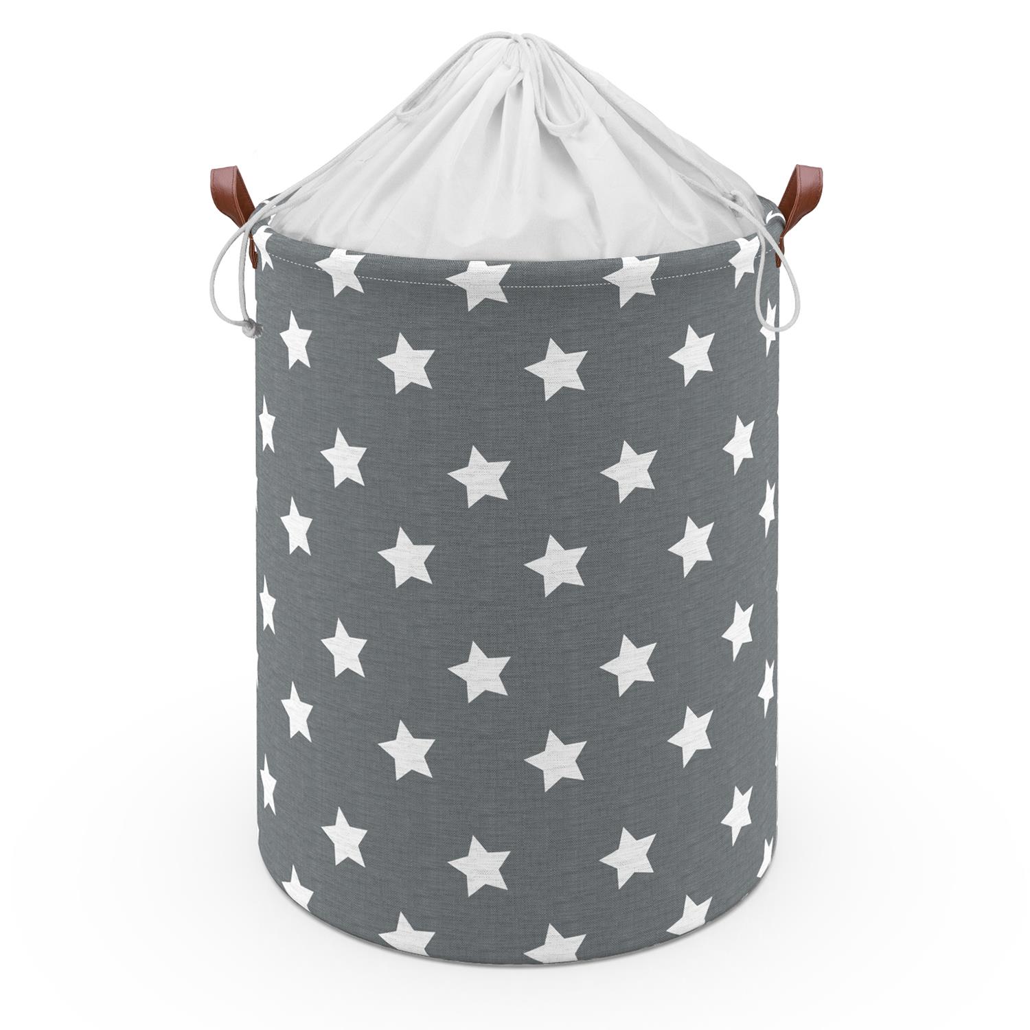 Vinsani Freestanding Laundry Basket Storage Sorter with Drawstring Lid - Picture 102 of 111