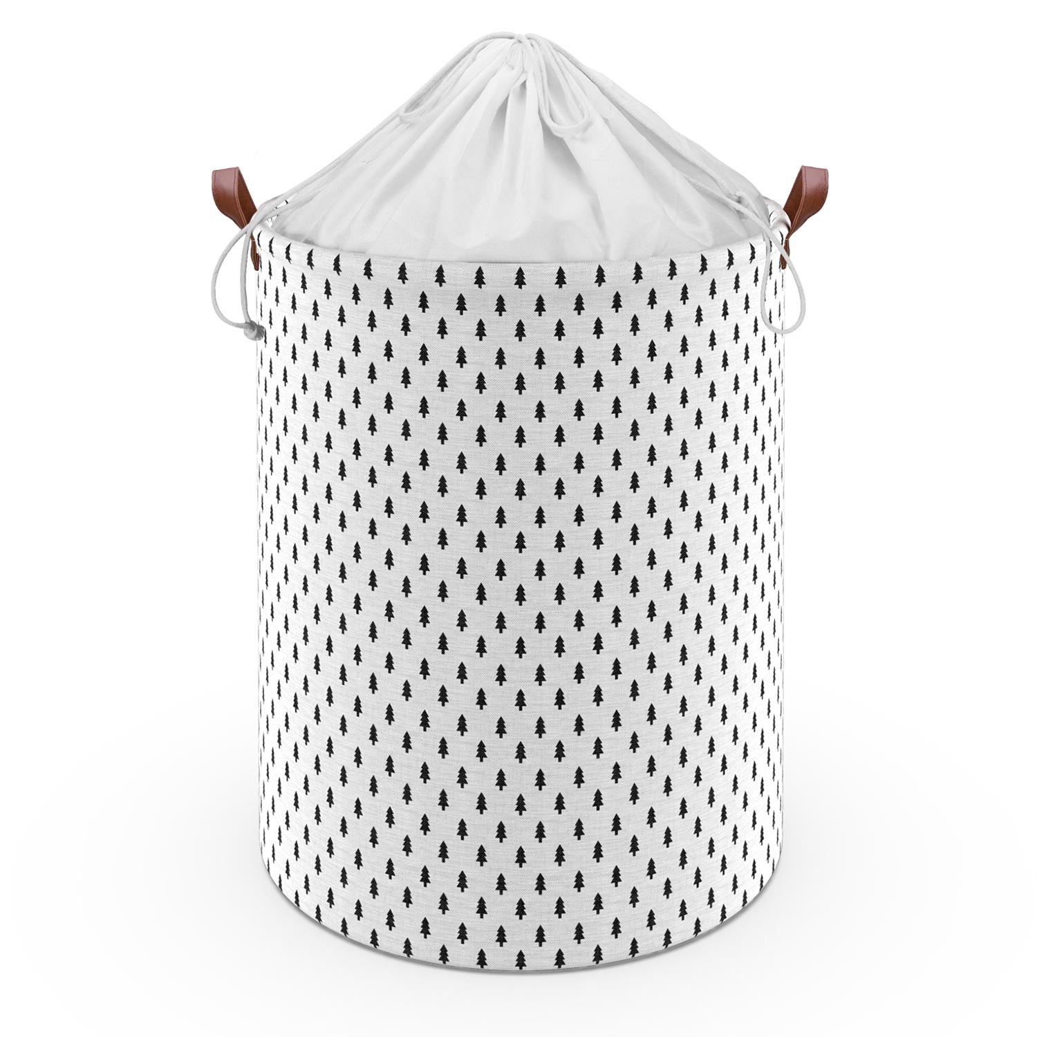 Vinsani Freestanding Laundry Basket Storage Sorter with Drawstring Lid - Picture 69 of 111