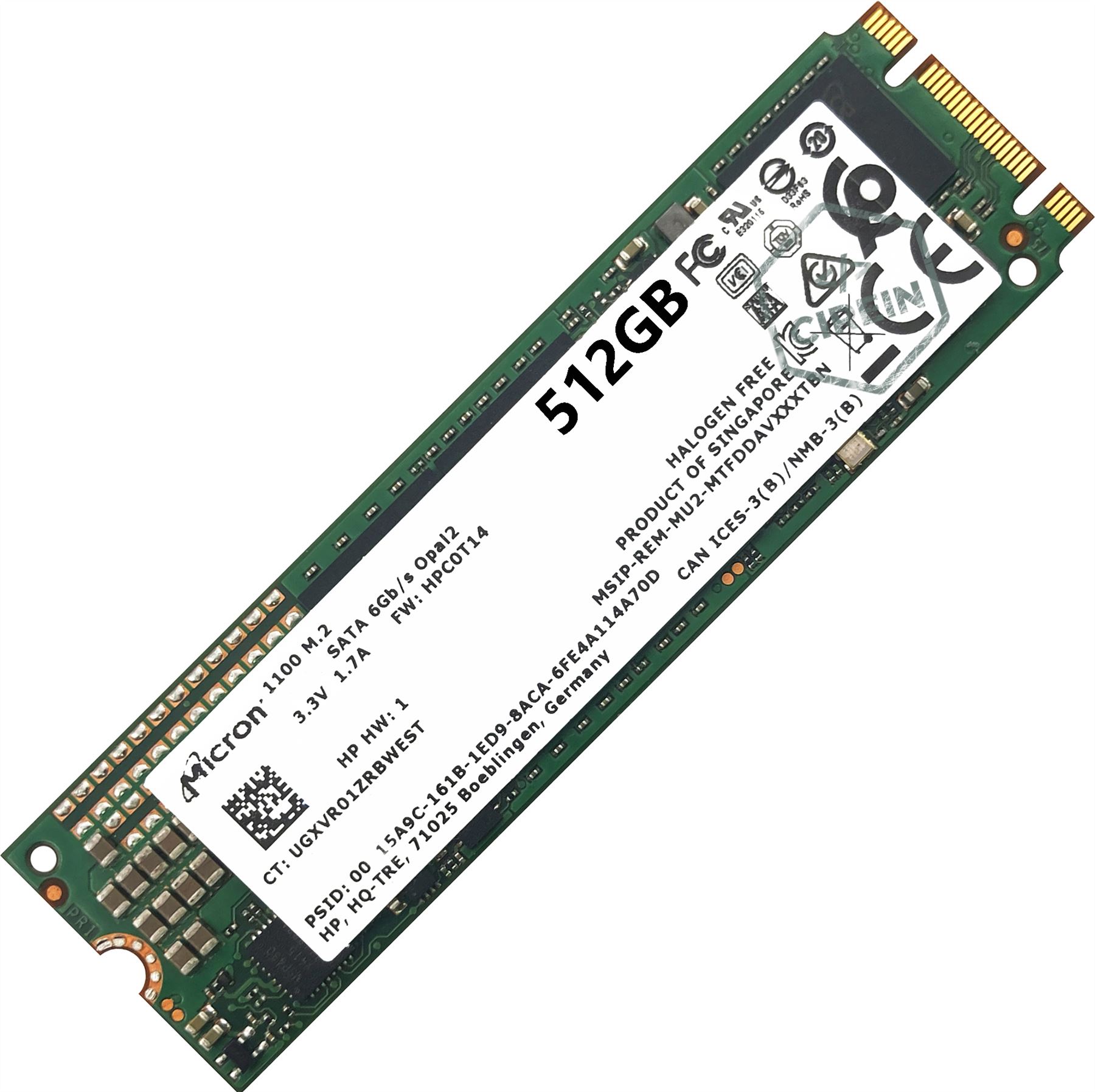 SSD 2TB 1TB 512GB 256GB 2.5" SATA mSATA NVMe M.2 Solid State Drive Laptop PC lot - Afbeelding 19 van 41