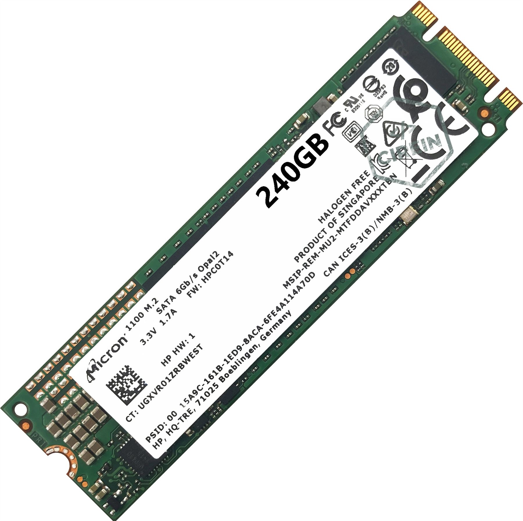 SSD 2TB 1TB 512GB 256GB 2.5" SATA mSATA NVMe M.2 Solid State Drive Laptop PC lot - Afbeelding 27 van 41