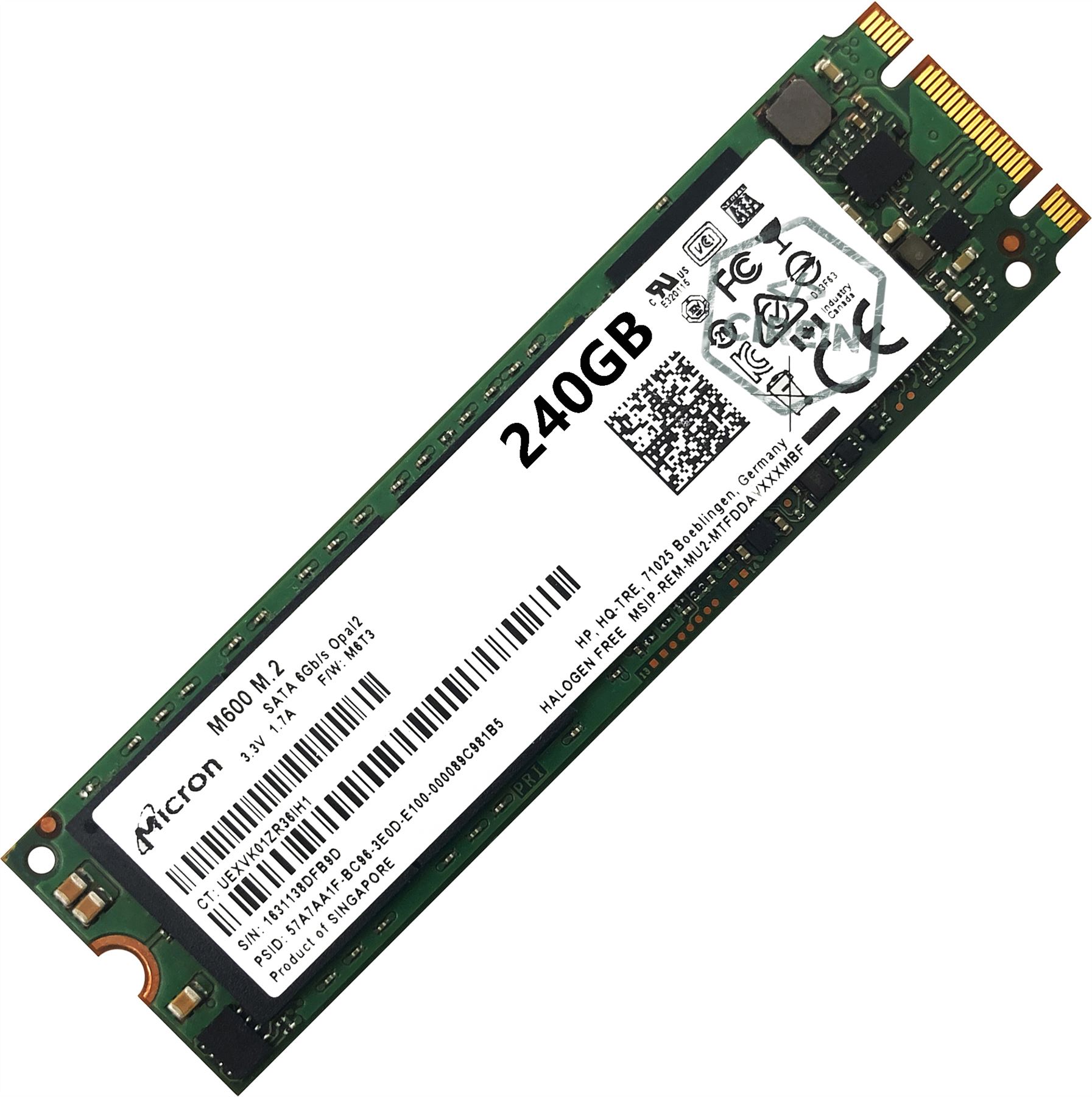 SSD 2TB 1TB 512GB 256GB 2.5" SATA mSATA NVMe M.2 Solid State Drive Laptop PC lot - Afbeelding 29 van 41