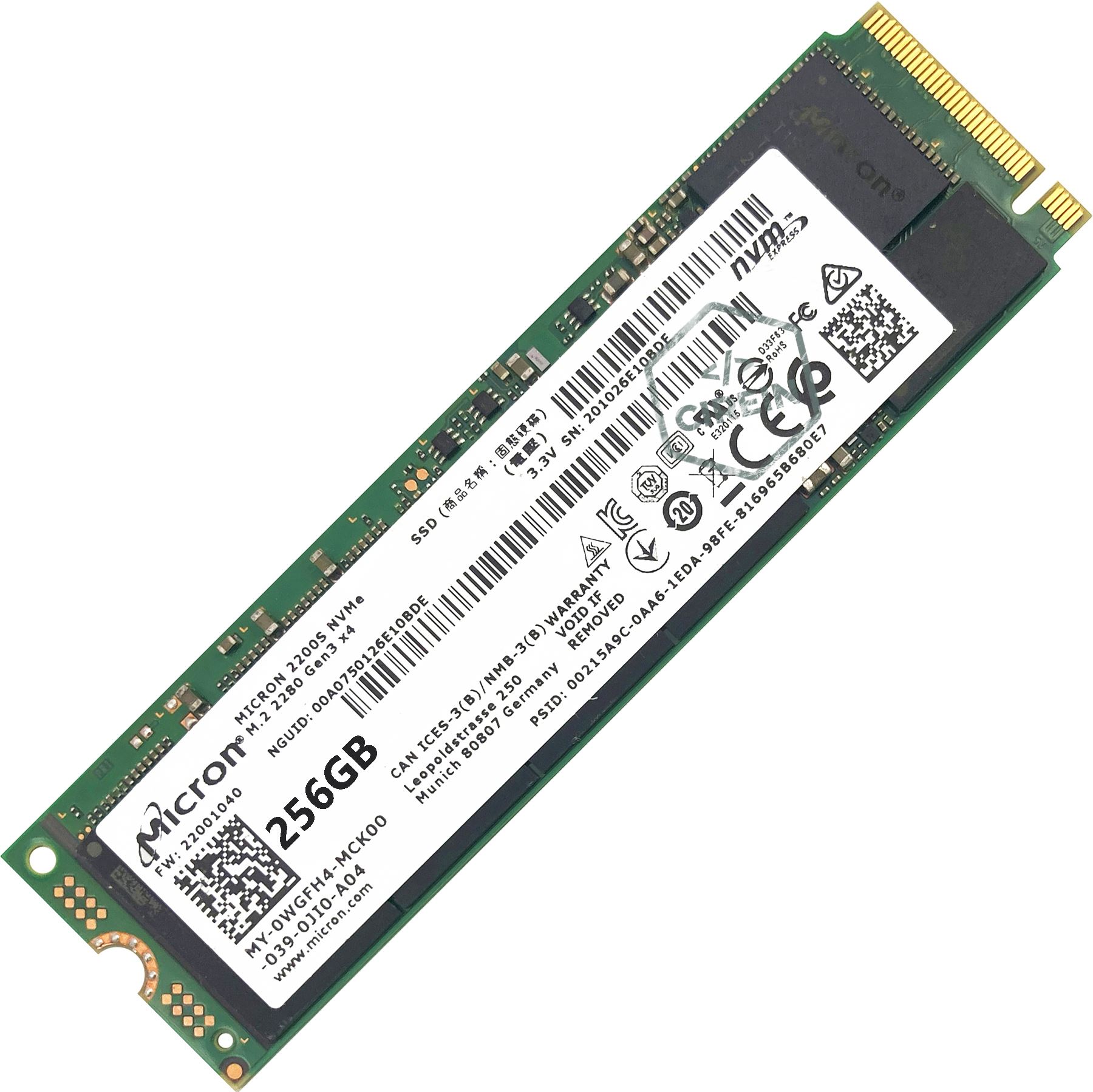 SSD 2TB 1TB 512GB 256GB 2.5" SATA mSATA NVMe M.2 Solid State Drive Laptop PC lot - Afbeelding 38 van 41