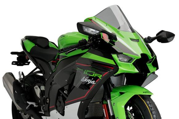 Puig GP Race Wings Side Downforce Spoilers Smoke Kawasaki ZX10-R