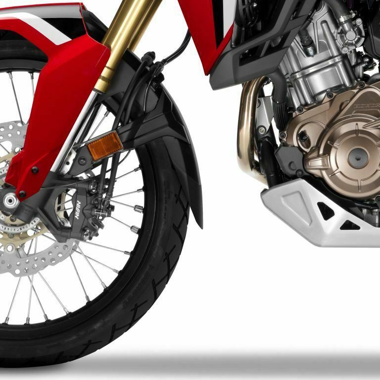 Pyramid Extenda Fenda Front Mudguard Extender For Honda CRF1100L Africa Twin (2020-2025) - Matte Black