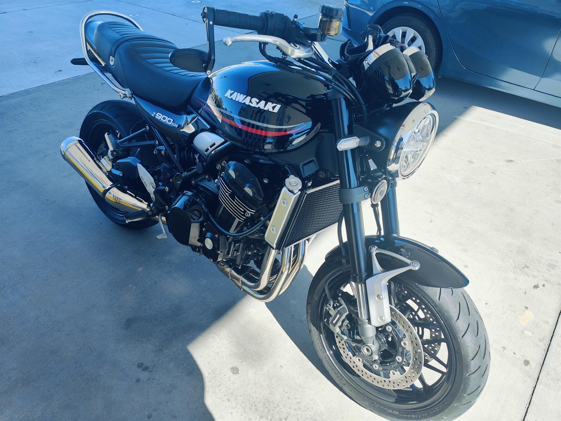 namanama Ermax Nose Fairing Diablo Black / Imperial Red / Gold Kawasaki Z