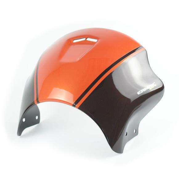 Ermax Nose Screen Fairing Candytone Brown Orange Kawasaki Z