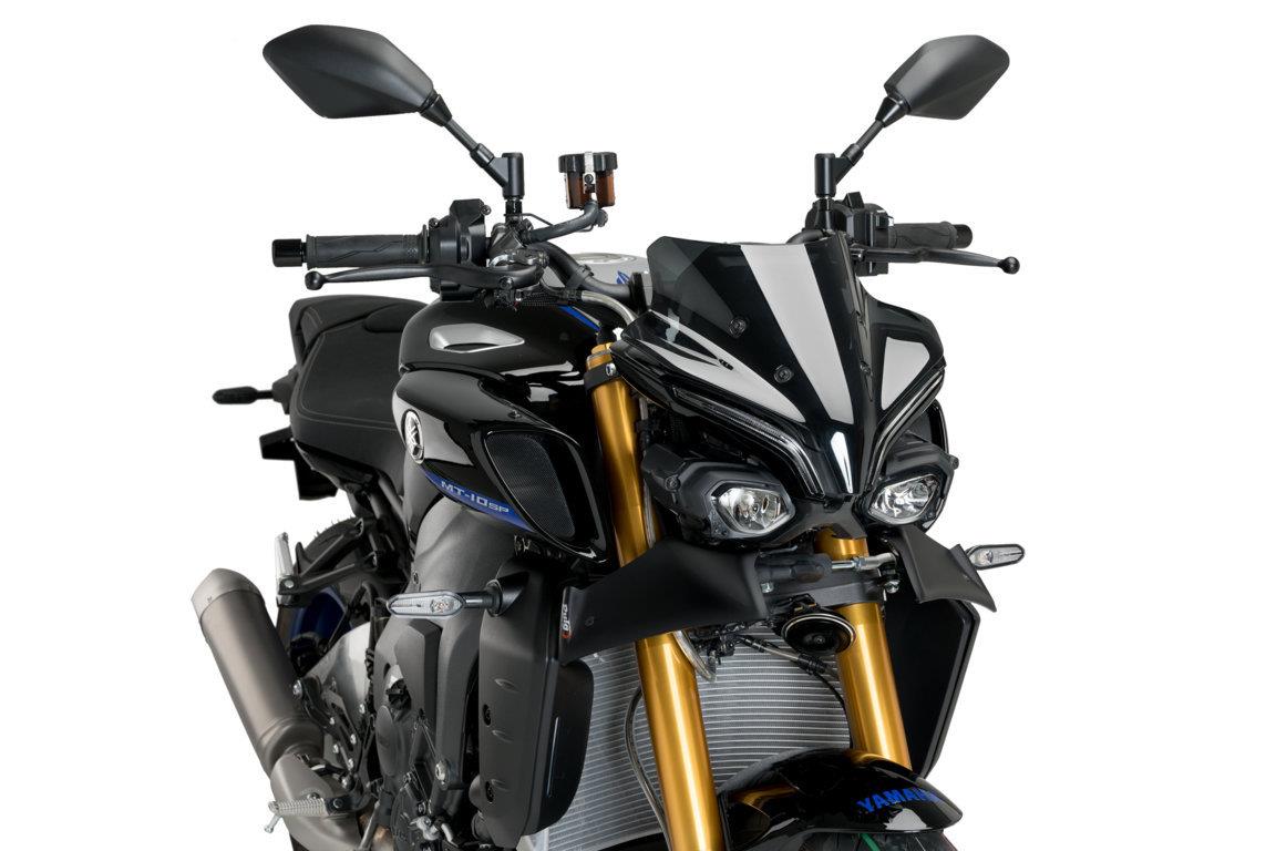 Puig Downforce Spoilers Race Wings Matte Black Yamaha MT-10