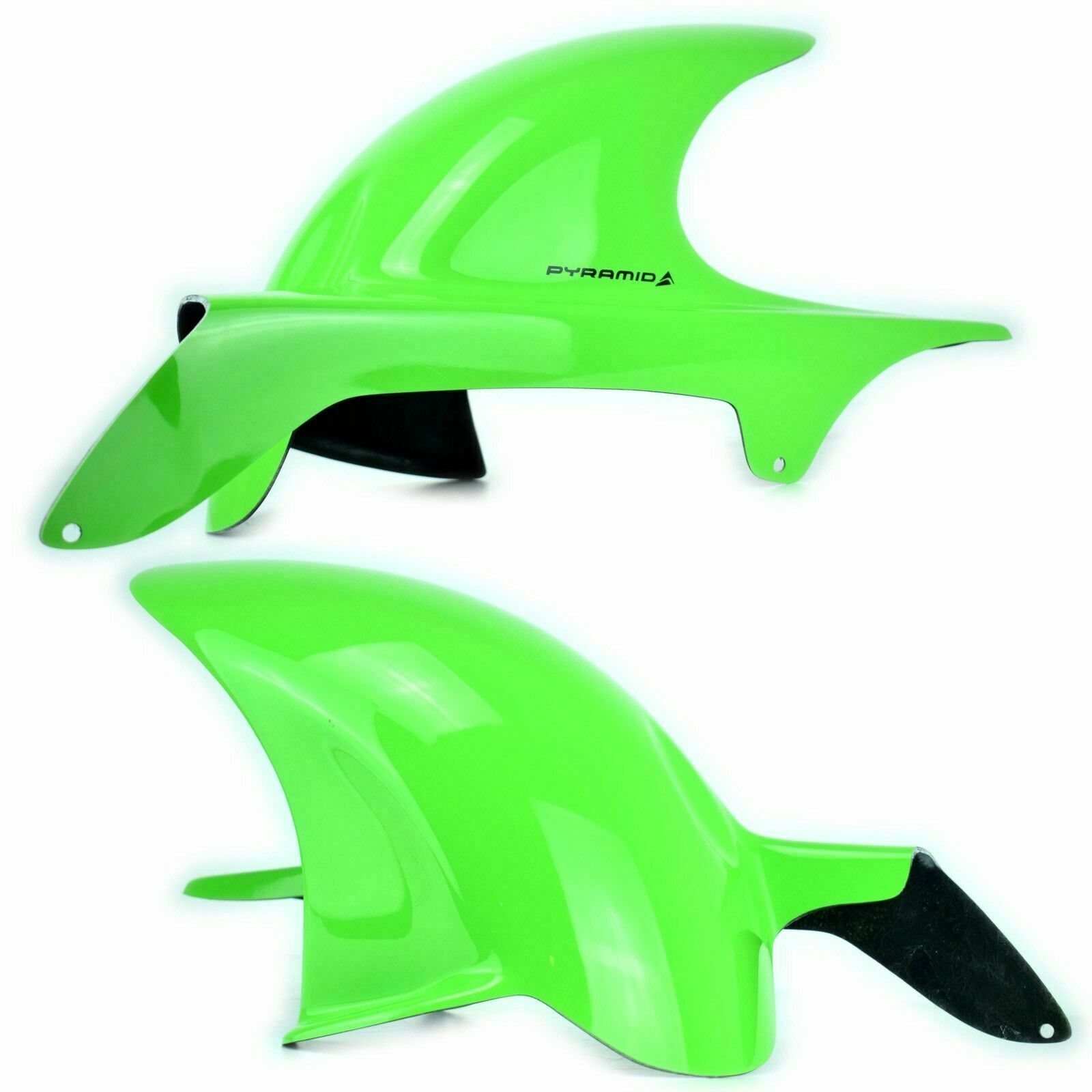 Pyramid Hugger Fender Mudguard Gloss Green Kawasaki ZX7-R 1992
