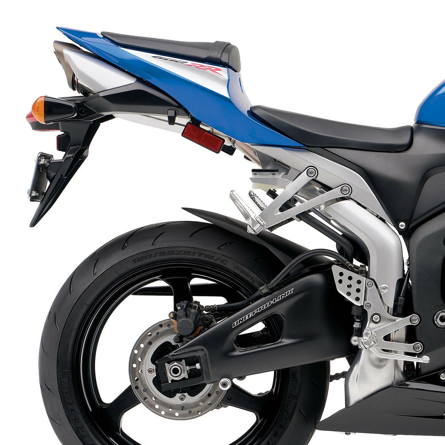 Black Rubber Chain Guide Slider For Honda CBR600RR 2007-2012 - Swingarm Protector