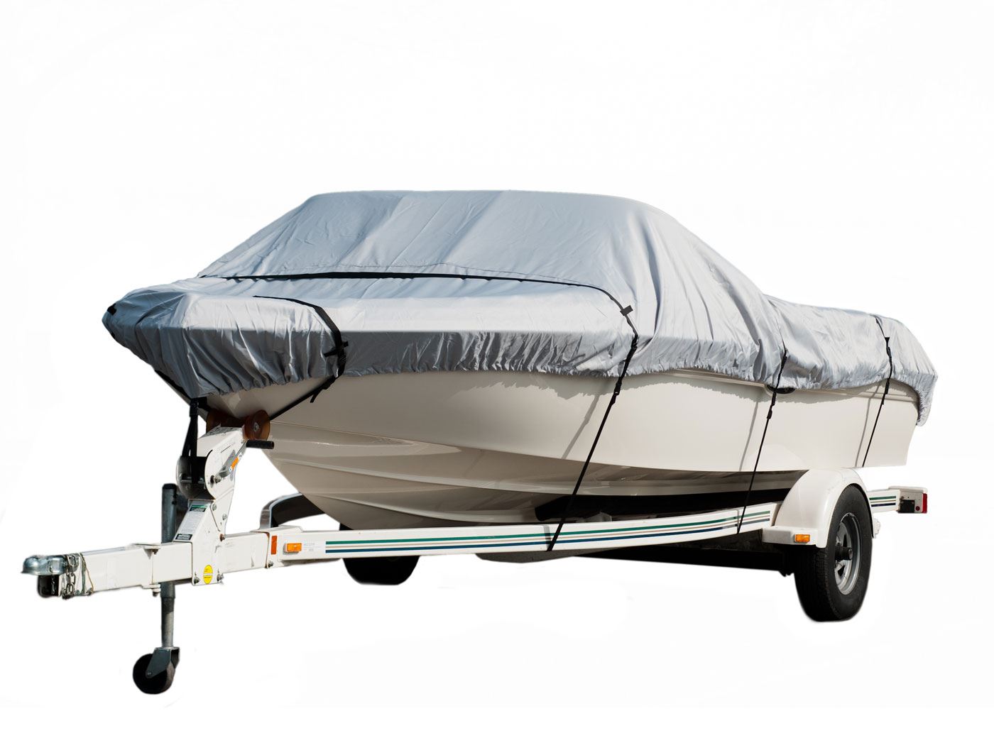 Trailerable Grey New Komo Covers 17-20/' Pontoon Boat Cover