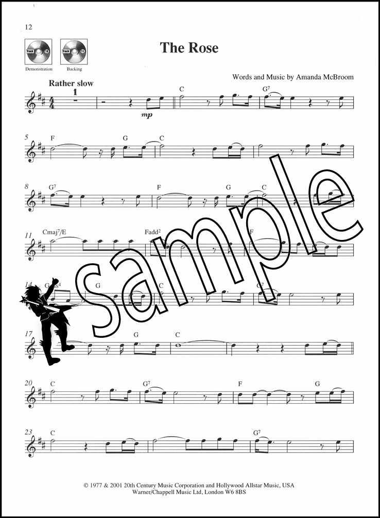 Take The Lead Flute Ballads Sheet Music Book with CD