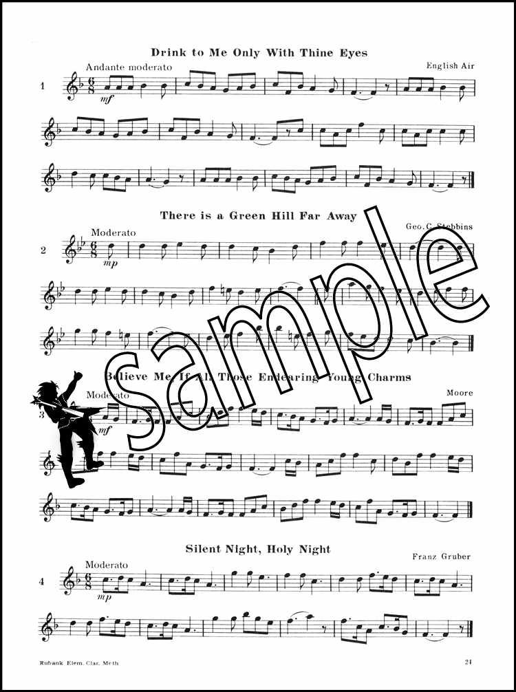 Rubank Elementary Method for Sheet Music Book Learn How To