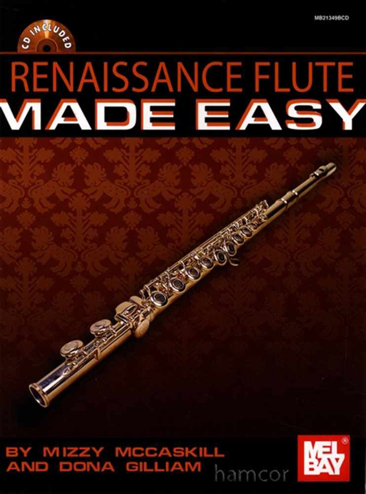 Renaissance Flute Made Easy Sheet Music Book/CD Set with Piano