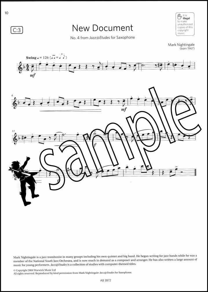 Saxophone Exam Pieces 20182021 ABRSM Grade 2 Sheet Music Book with