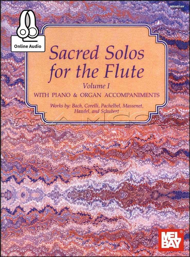 Sacred Solos for the Flute Volume 1 Sheet Music Book/Audio SAME DAY