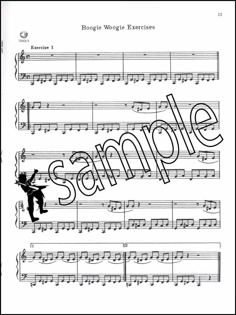 Boogie Woogie for Beginners Sheet Music Book/CD Piano Method Learn How
