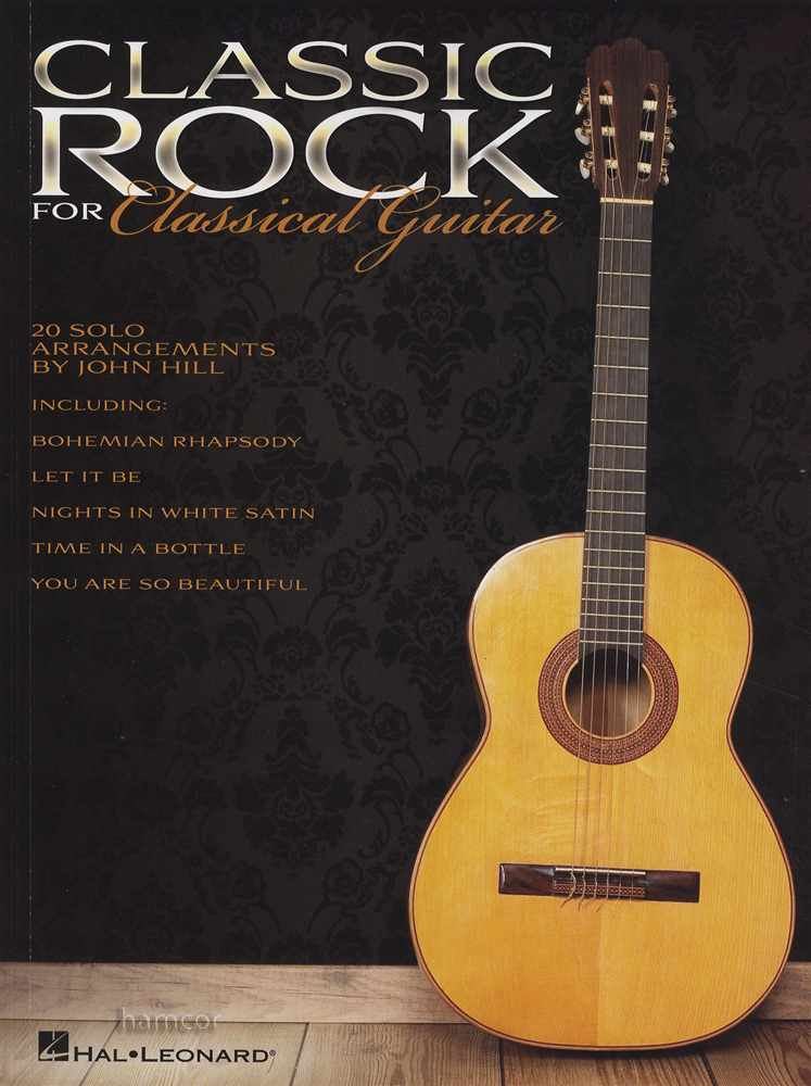 Classic Rock for Classical Guitar TAB Music Book The Beatles Eagles Queen Boston