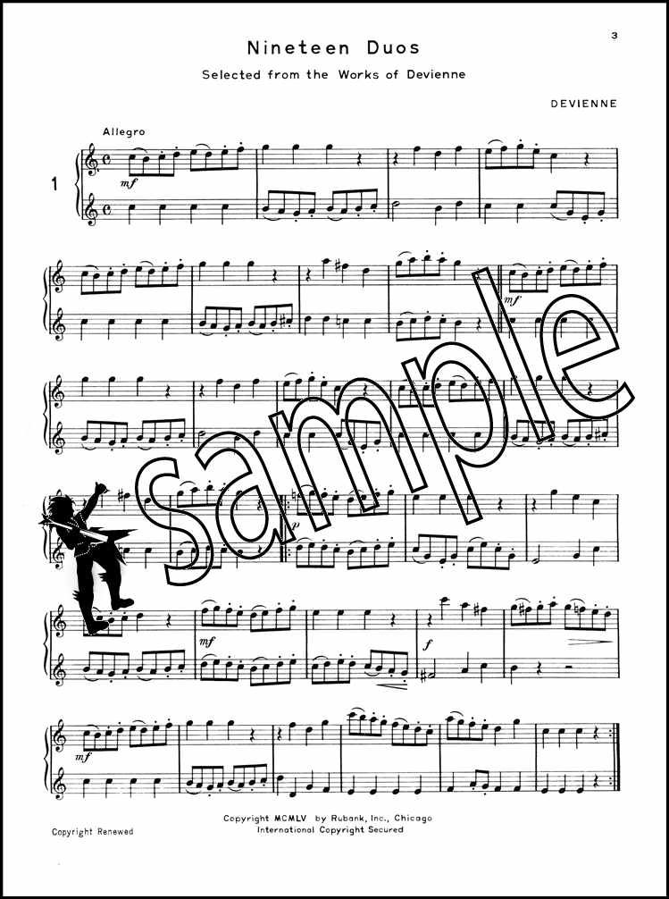 Selected Duets for Flute Vol 1 Rubank Sheet Music Book Easy to Medium Classical eBay