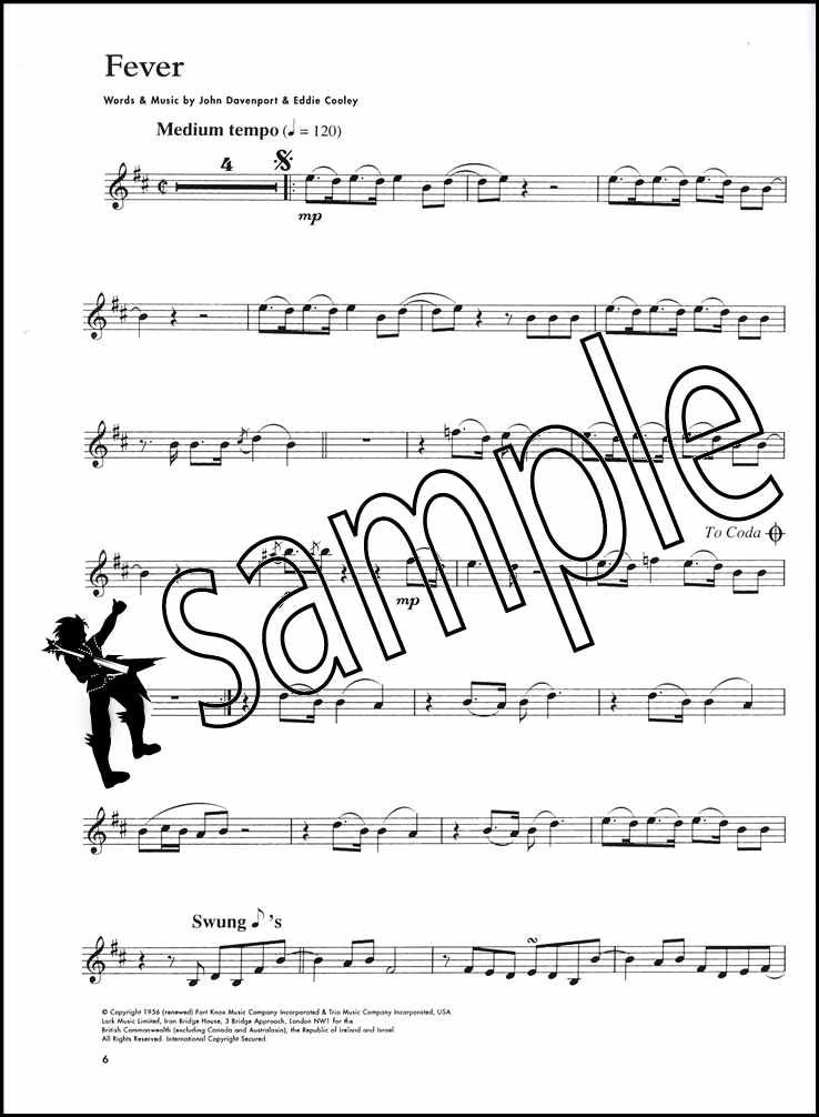 Playalong for Trumpet 20 Jazz Greats Sheet Music Book with Audio Fever Perdido