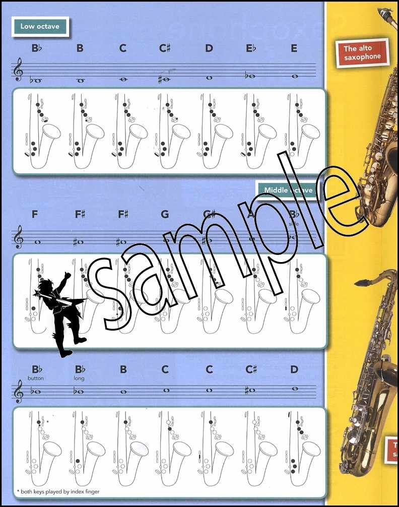 Saxophone Basics Pupil's Edition Sheet Music Book Tutor Learn How To