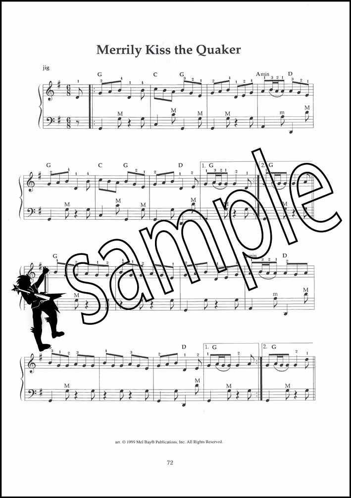 100 Irish Tunes for Piano Accordion Sheet Music Book with Audio Session