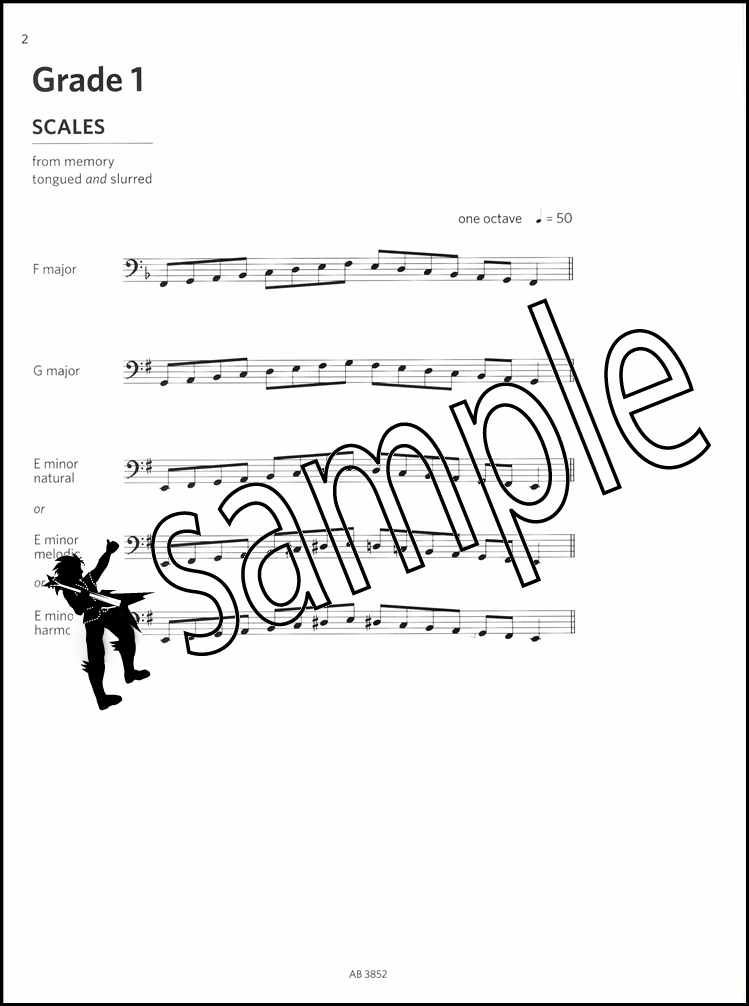 Bassoon Scales & Arpeggios from 2018 ABRSM Grades 15 Sheet Music Book eBay