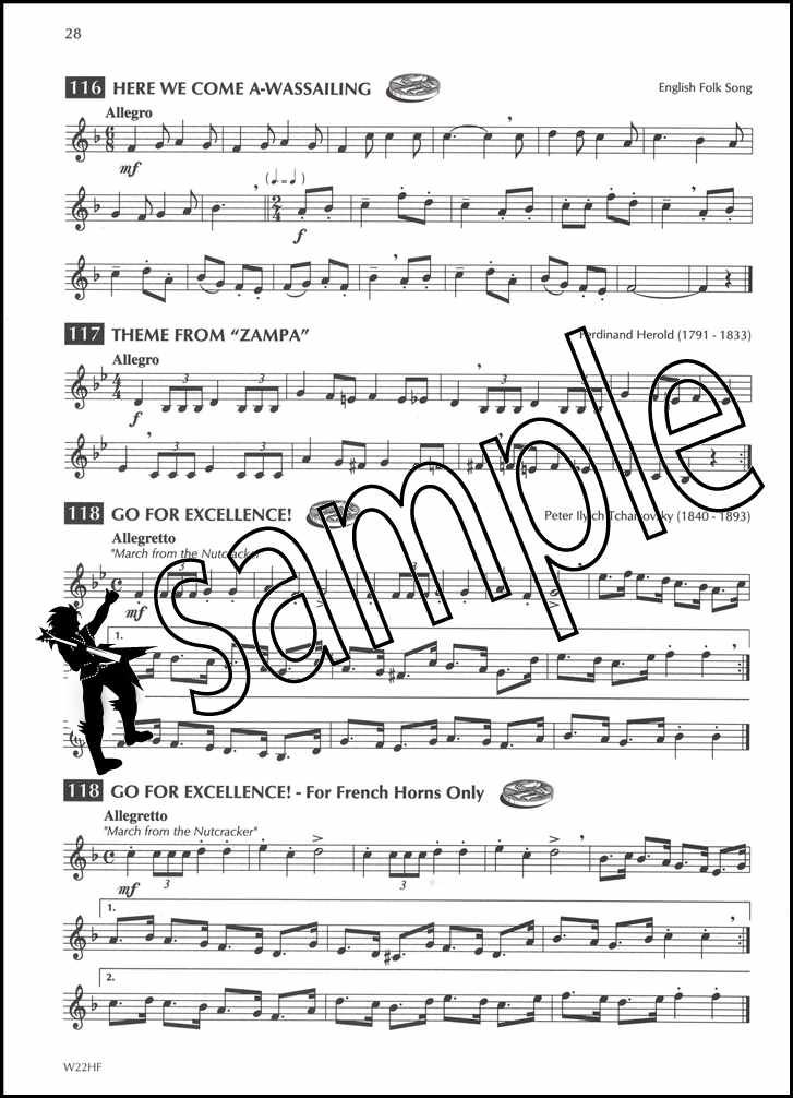 Standard of Excellence Comprehensive Band Method French Horn Sheet