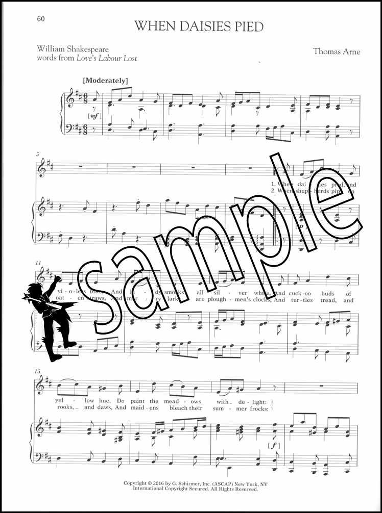 Introduction to Art Song MezzoSoprano/Alto Vocal Sheet Music Book with