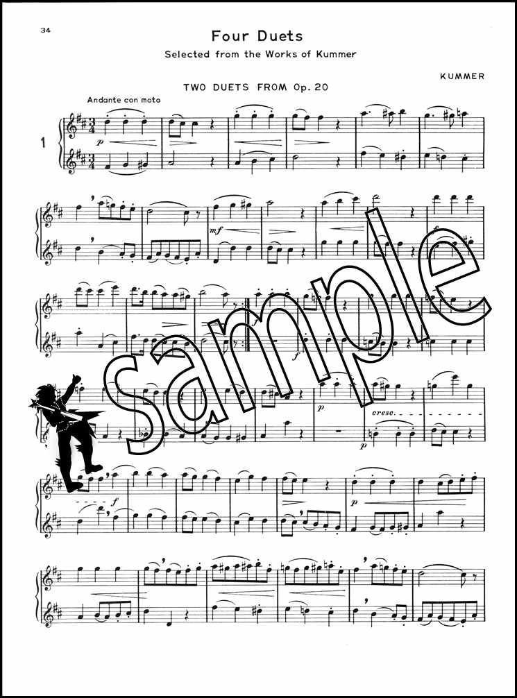 Selected Duets for Flute Vol 1 Rubank Sheet Music Book Easy to Medium Classical eBay