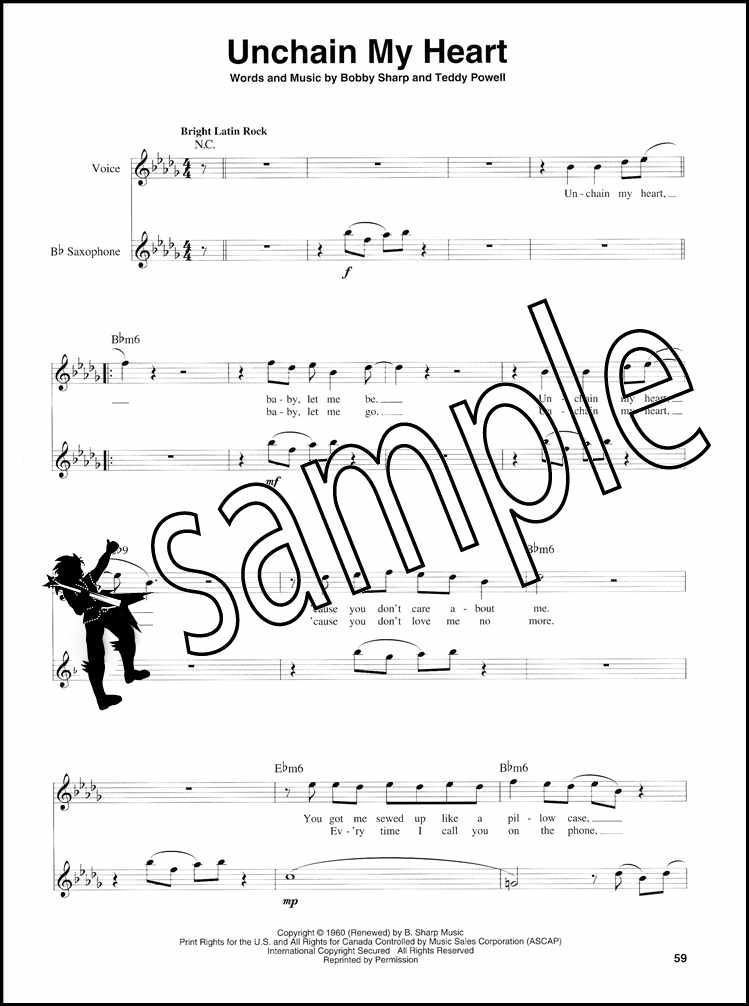 R&B Saxophone PlayAlong Alto Sax Music Book/Audio Backing Tracks