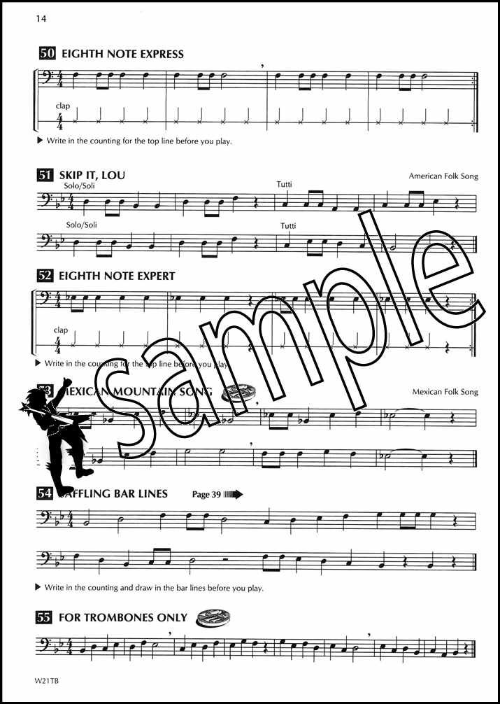 Standard of Excellence Trombone 1 Sheet Music Book Comprehensive Band Method eBay