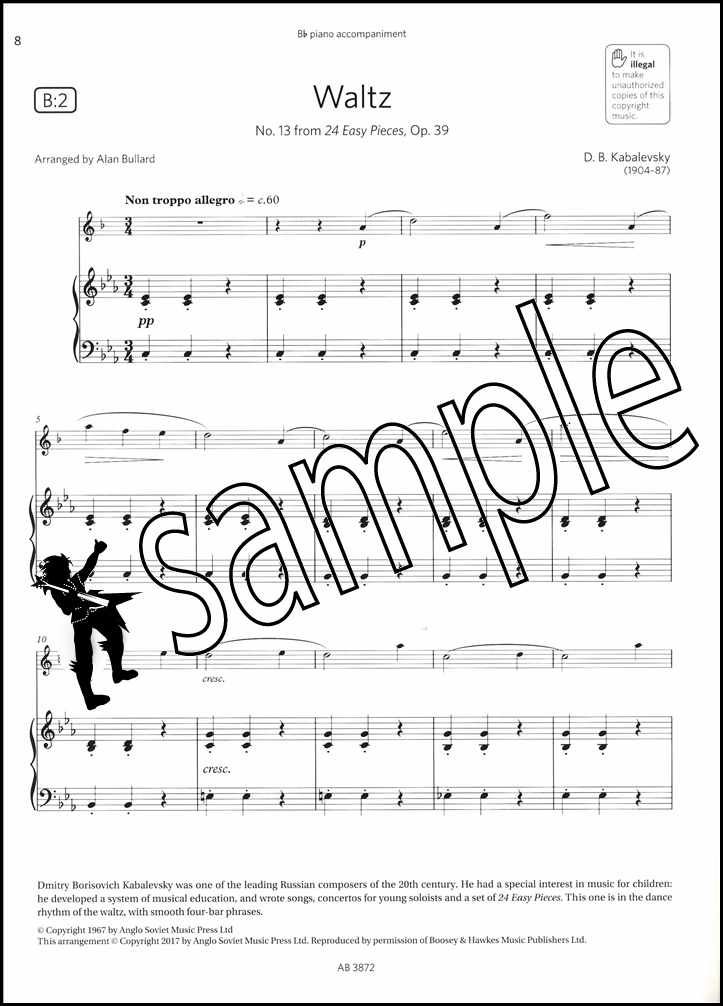 Saxophone Exam Pieces 20182021 ABRSM Grade 2 Sheet Music Book with