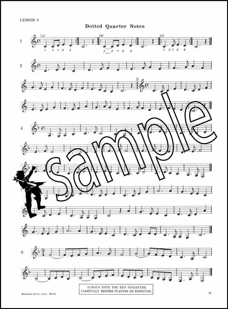Rubank Elementary Method for Sheet Music Book Learn How To