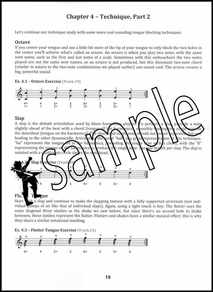 Minor Blues Harmonica Sheet Music Book/Audio David Barrett SAME DAY