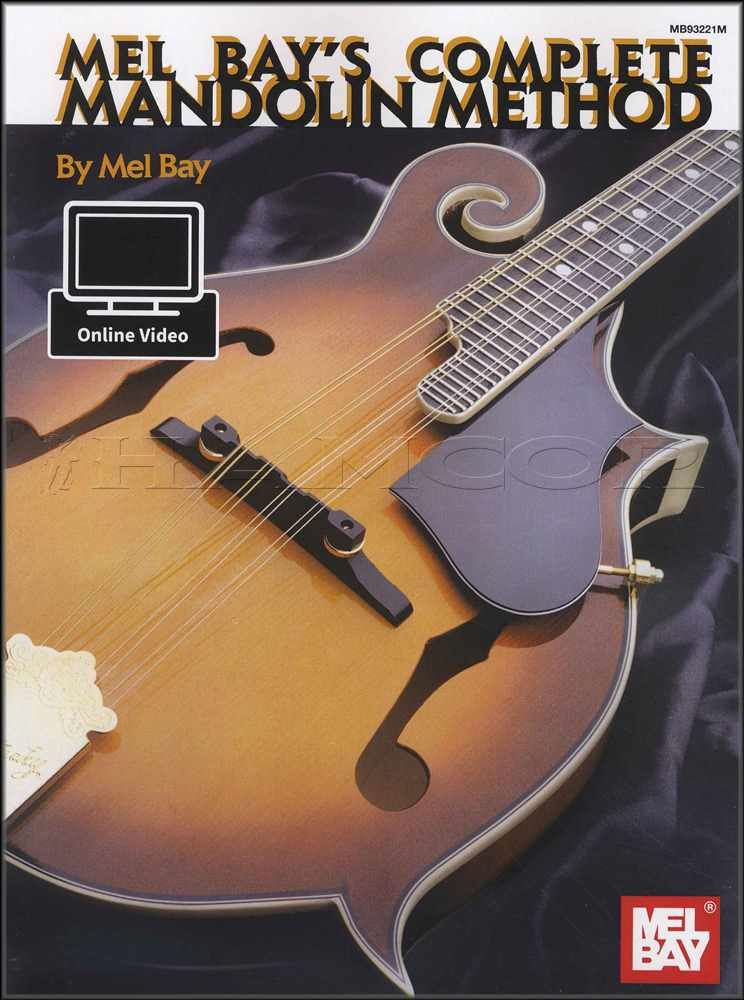 Mel Bay's Complete Mandolin Method Music Book with Video Learn How To