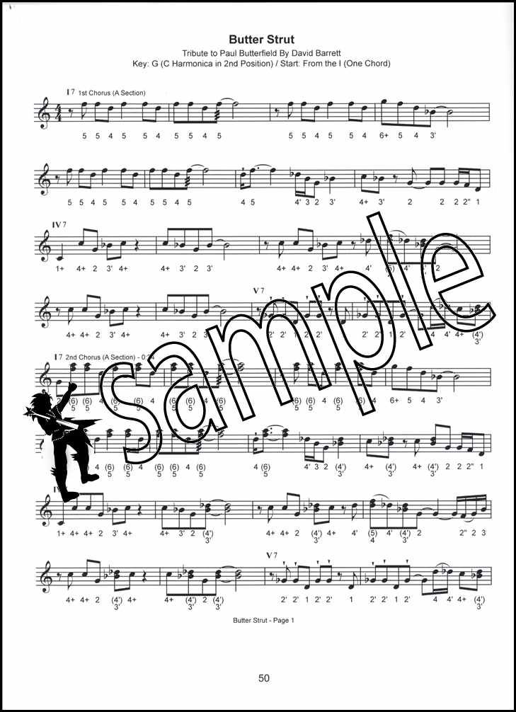 Rock Harmonica Sheet Music Book/Audio Learn How To Play School Of The