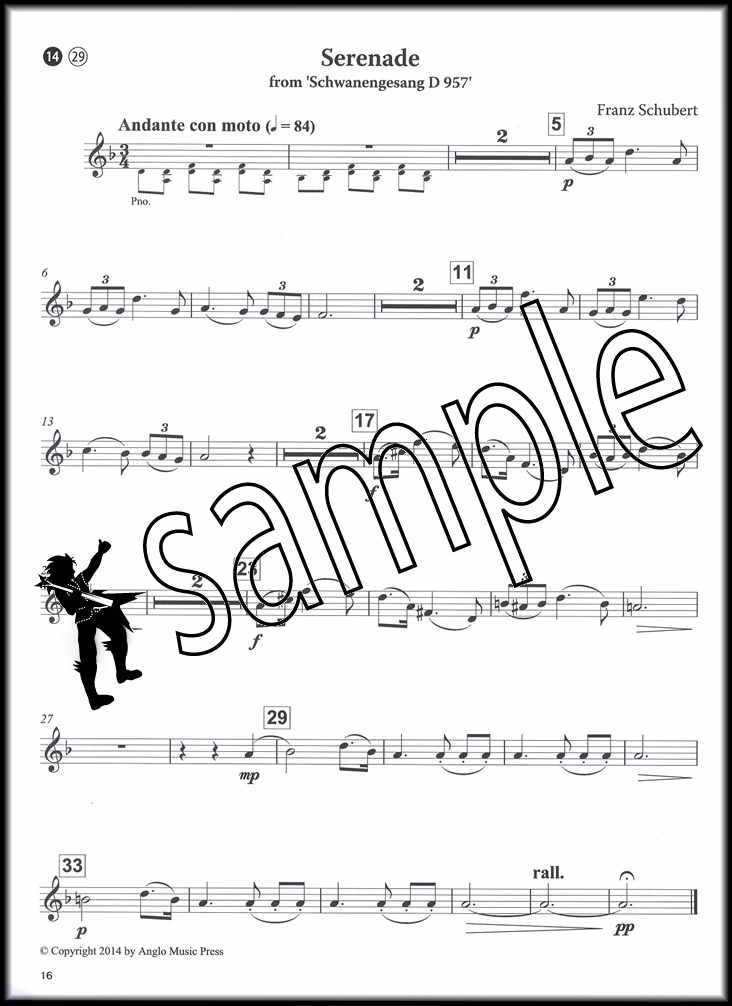 15 Intermediate Classical Solos for Trumpet Sheet Music Book with CD