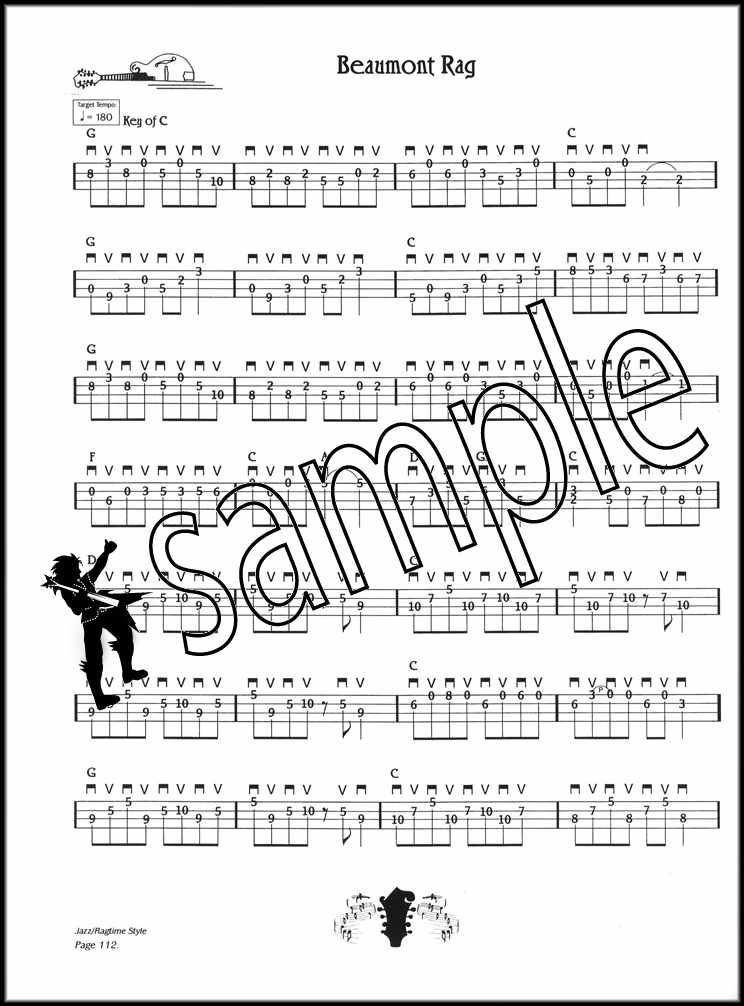 Mandolin Crosspicking Technique by Mickey Cochran TAB Book SAME DAY