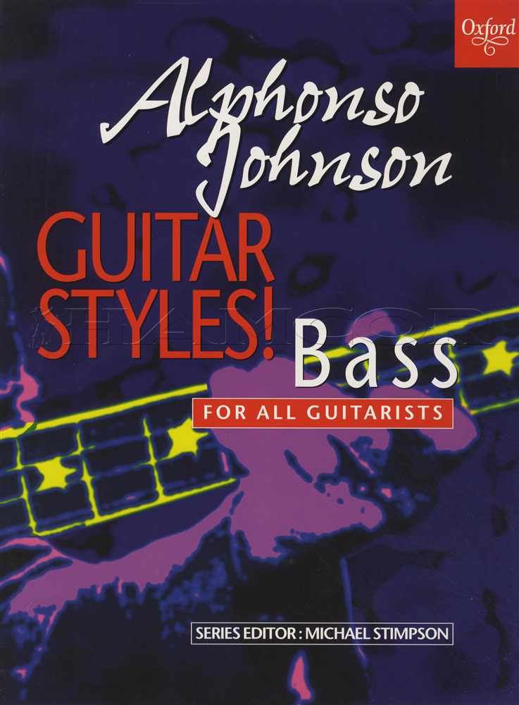 Alphonso Johnson Bass Guitar Styles 4/5 String TAB Book For All