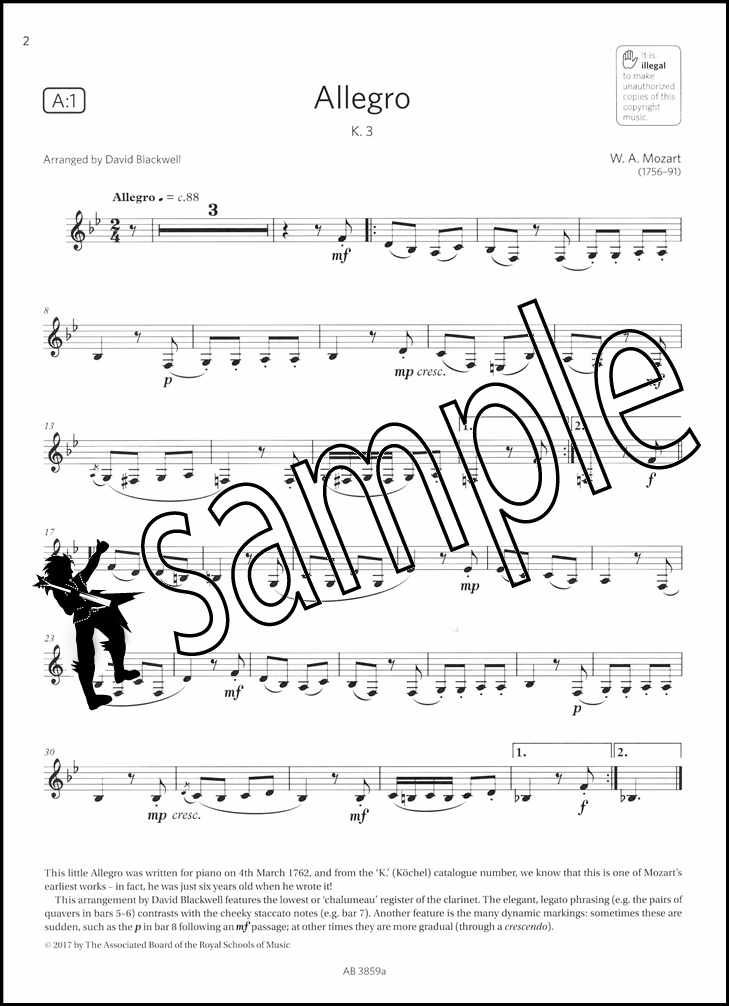 Grade 2 clarinet Clearance