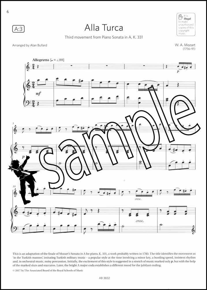 Flute Exam Pieces 20182021 ABRSM Grade 3 Sheet Music Book with Audio