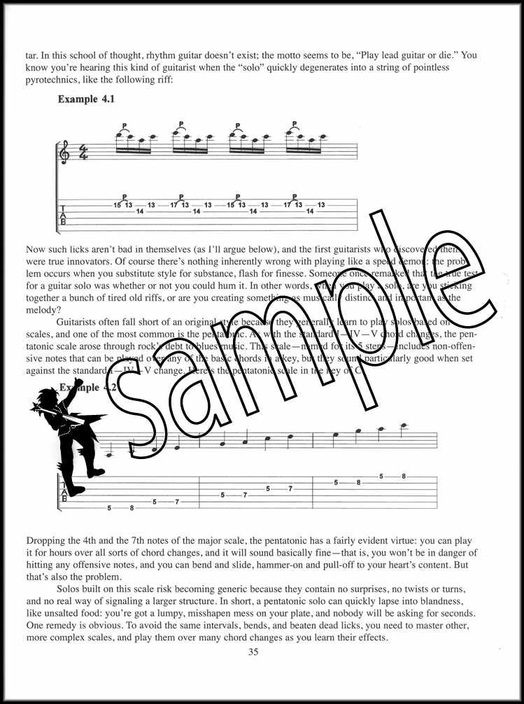How to write a rock song on guitar image
