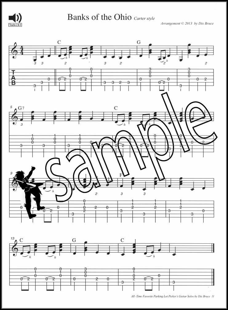All-Time Favorite Parking Lot Pickers Guitar Solos Book//Audio SAME DAY DISPATCH